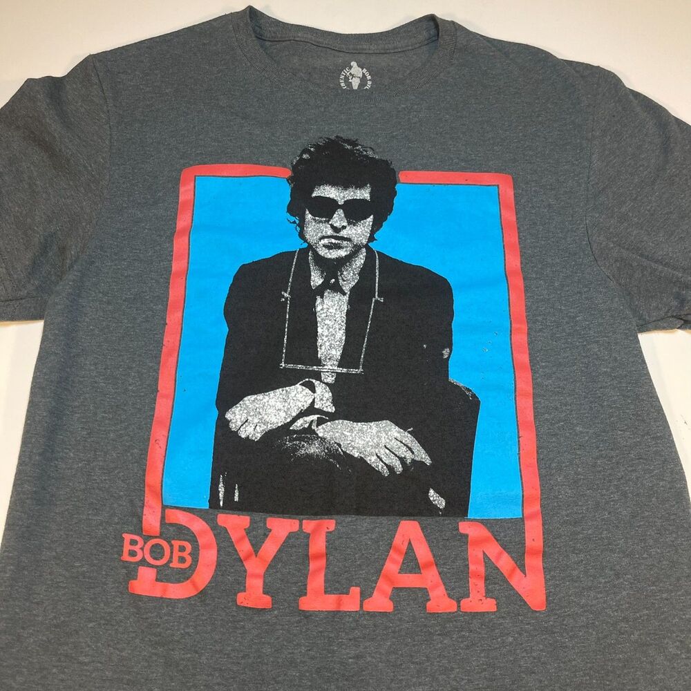 BOB DYLAN Authentic Concert Tour T SHIRT Sz Mens S